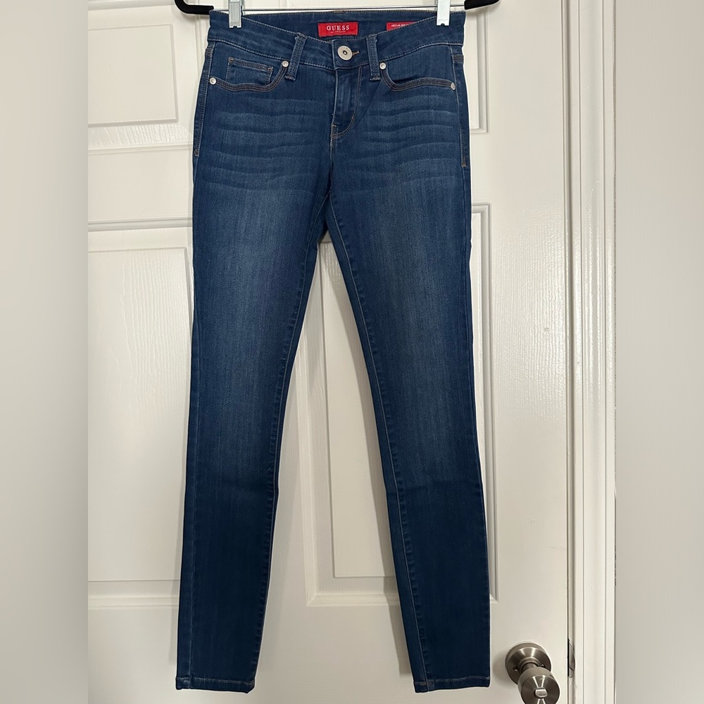Guess Blue Skinny Jeans with Stretchy Fit
